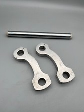 Harley Yamaha Suzuki rialzo manubrio Dog Bone Risers 22 mm vintage chopper #24405