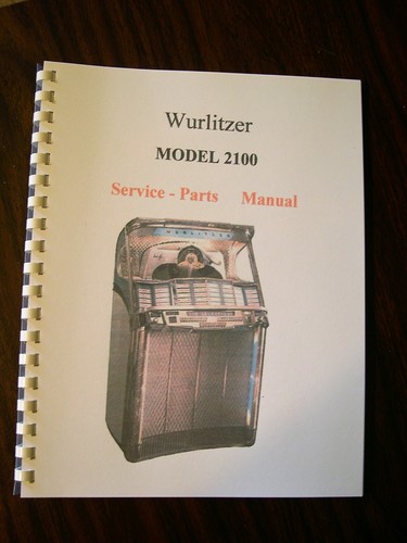 Manuale jukebox wurlitzer - manuale,