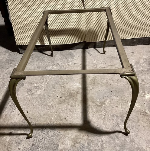 Tavolino vintage ottone bronzo - tavolino,