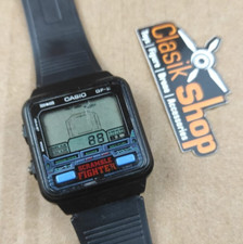 Orologio vintage Casio gioco digitale GF-2 Scramble Fighter da esposizione