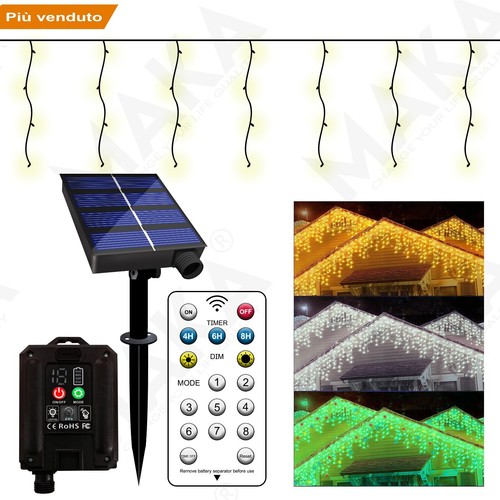 Luci natale tenda 300 - di,
