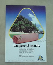 E938- Advertising Pubblicità -1986- LUMACA SACCO PIUMA D'OCA
