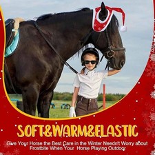 Cappello di Natale per cavallo