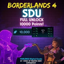 Borderlands 4 (BL4) 🎉SDU Slot ✨ 10000 Sblocco ✨ 1X/2X/4X ✨ PS Xbox PC Switch