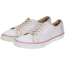 Baskets Cuir Scarpe Sportive Bianco