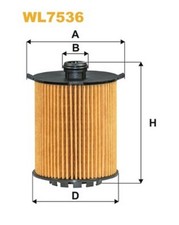 Wl7536 filtro olio per - olio,