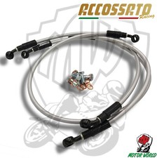 KIT TUBI GRIGI FRENO TRECCIA