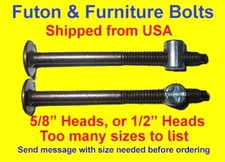 Futon, Bulloni, (1 Paio)