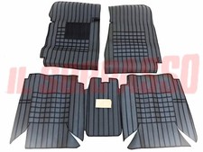 SOPRA TAPPETI INTERNI GRIGI E NERI SENZA PONTE FIAT 125 BERLINA SPECIAL FILGOMMA