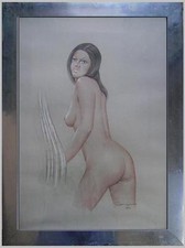 Nudo donna ragazza modella - donna,