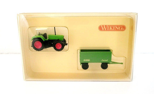 Trattore wiking krone verde - wiking,