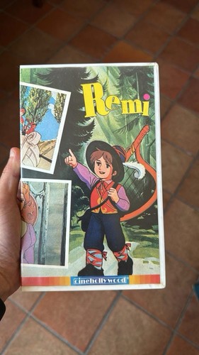 Remì vhs cinehollywood rara - remì,