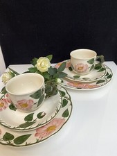 Villeroy & Boch Wildrose 2 piattini da caffè 
