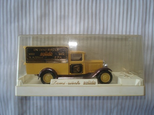 Solido age fourgon c4f - age, d'or