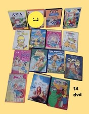 13 dvd Lotto Da Collezione Non Solo Disney Bambini Cartoni Animati 