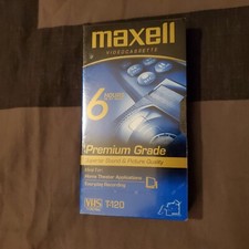 Videocassetta Maxwell 6 ore