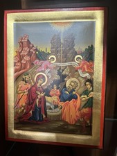 ICONA GRECA NATIVITÀ 18 X 23