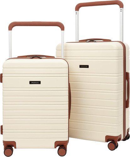 Set bagagli pezzi avorio - pezzi,
