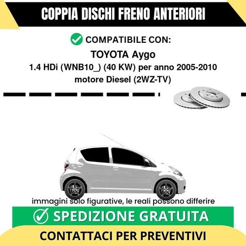 Coppia dischi freno anteriori - coppia,