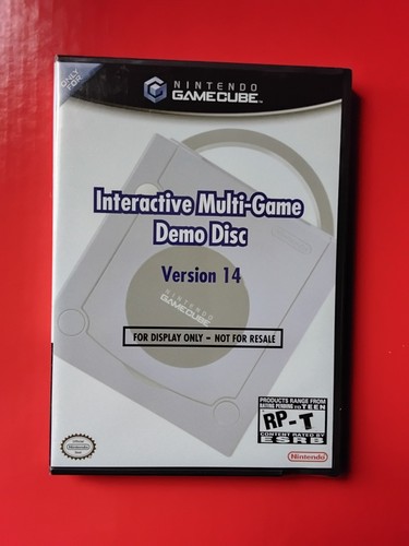 Nintendo gamecube disco demo - nintendo,
