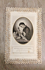 375) SANTINO SAINT LOUIS DE GONZAGUE. STAMPA DELLA II^ META' DELL'800