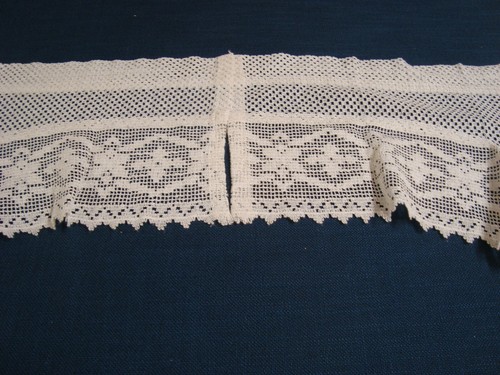 One pizzo uncinetto - one,