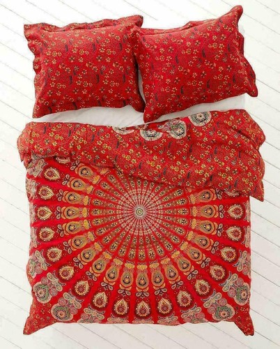 Set lenzuola mandala pavone