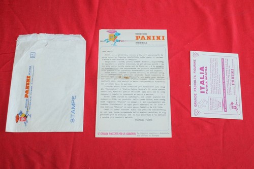 Edizioni panini 1968 lettera - edizioni,