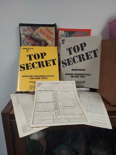 Tsr top secret - tsr, spionage
