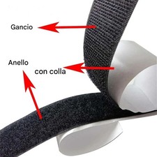 Nastro Velcro Autoadesivo in