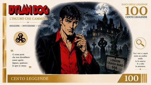 Dylan dog fumetti banconota - fumetti,