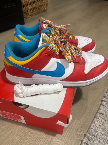 Fruity pebble nike dunks - fruity,