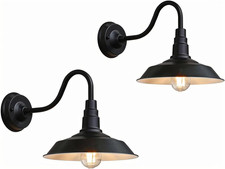 2 Pezzi Lampada Da Esterno