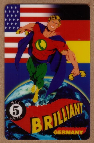 Tele card man - 5u, tele-card