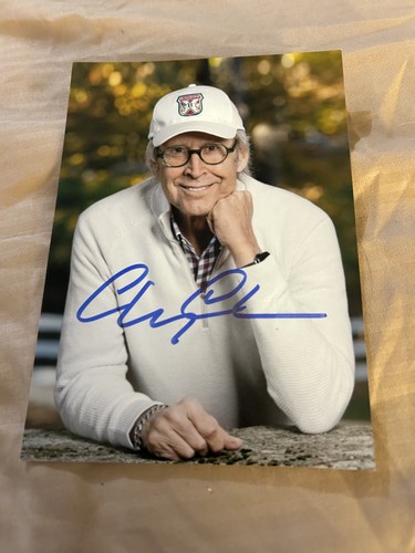 Chevy chase firmato 5x7 - chase,