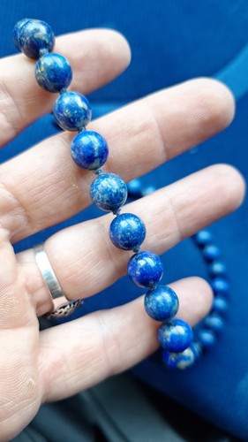 Collana vero lapislazzuli - in,