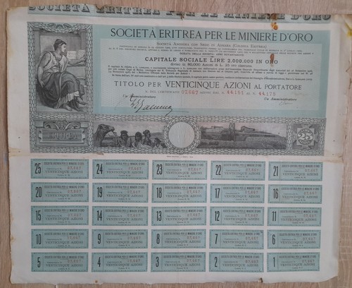 Società eritrea per - per, le