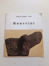 lorenzo Guerrini galleria Fogliani invito 1961