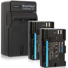 2x Batteria Blumax LP-E6