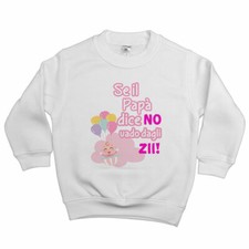 Felpa bambina personalizzabile