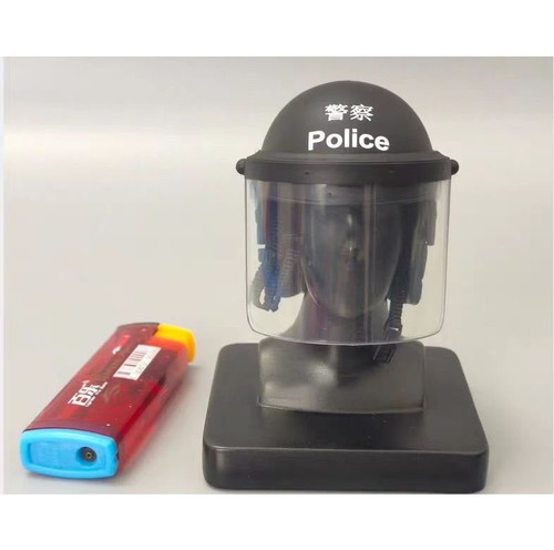 Modellino elmetto polizia