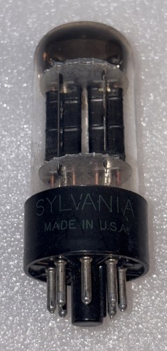 Sylvania 6bx7gt getter - 6bx7gt, d