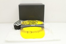 Visiera gialla Christian Dior