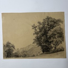 Paesaggio. Disegno a