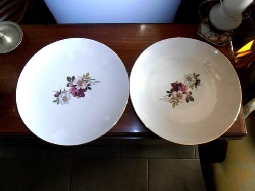 Vintage pair dishes - vintage,