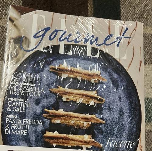 Magazine elle gourmet italia - magazine,