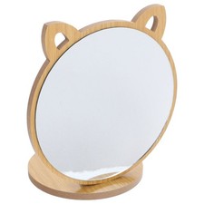  Mirror pieghevole specchio in legno specchio desktop Design Cat Design Specchio