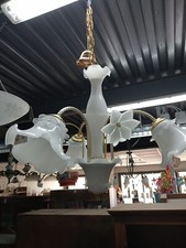 Lampadario vetro -  "Luminoso Giardino"