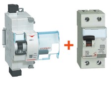 BTICINO RIARMO STOP E GO F80SG + SALVAVITA MAGNETOTERMICO 20A GC8813AC20