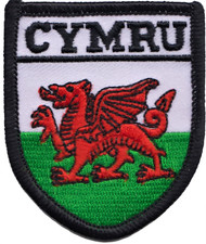 Toppa ricamata Wales Cymru
